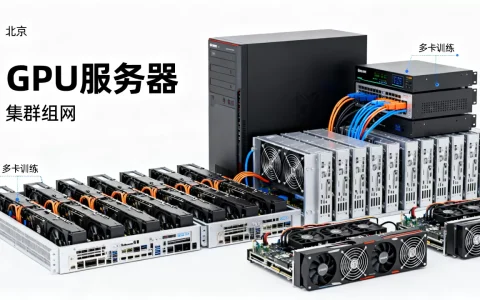 北京GPU服务器租用集群组网怎么选型，多卡训练关键看什么？