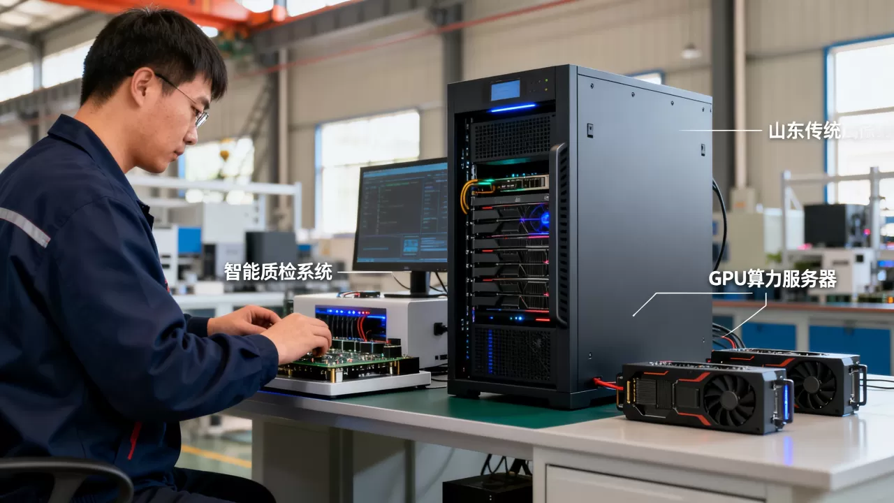 山东传统工厂搞智能质检为何租GPU算力服务器?,多少钱? 山东传统工厂搞智能质检为何租GPU算力服务器?,多少钱?