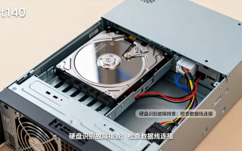 t140服务器只能识别到一块硬盘怎么办？，硬盘识别故障原因