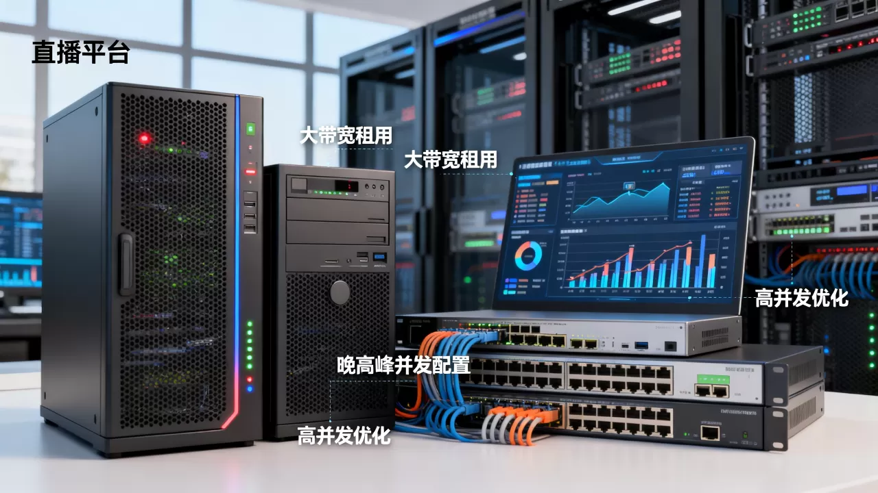 北京直播平台大带宽租用,晚高峰并发如何配置,高并发如何优化 北京直播平台大带宽租用,晚高峰并发如何配置,高并发如何优化