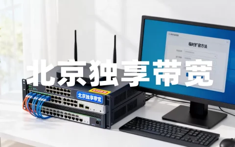 电商大促场景下北京独享带宽怎么临时扩容，有哪些方法？