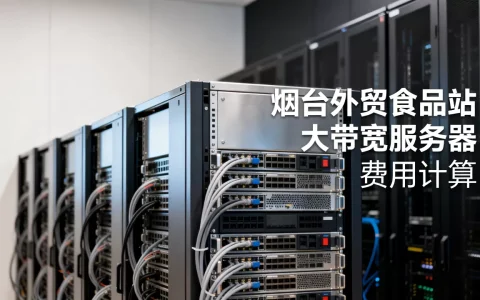 烟台外贸食品站群租大带宽服务器费用怎么算，多少钱？