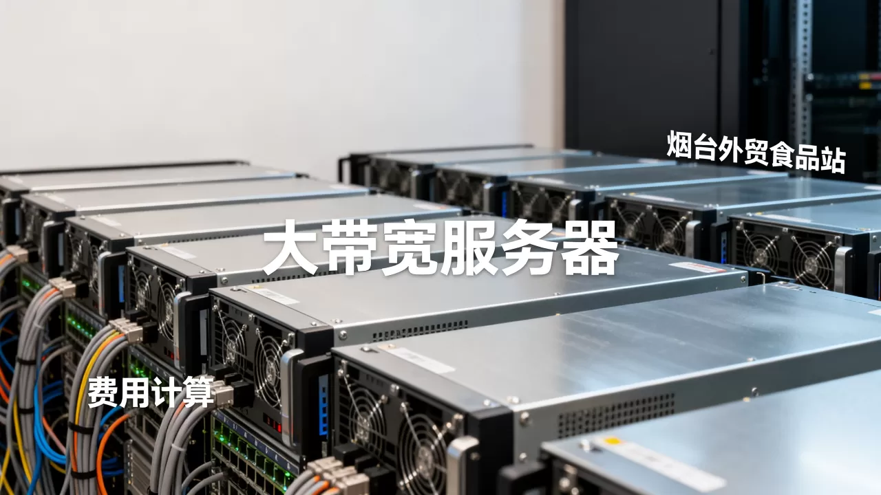 烟台外贸食品站群租大带宽服务器费用怎么算,多少钱? 烟台外贸食品站群租大带宽服务器费用怎么算,多少钱?