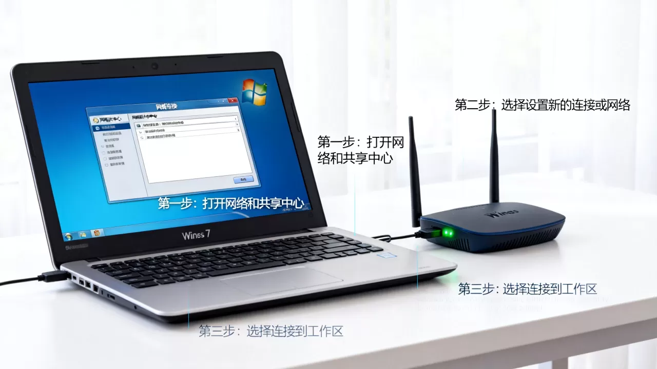 Win7电脑连接无线网络怎么连服务器?,怎么设置? Win7电脑连接无线网络怎么连服务器?,怎么设置?