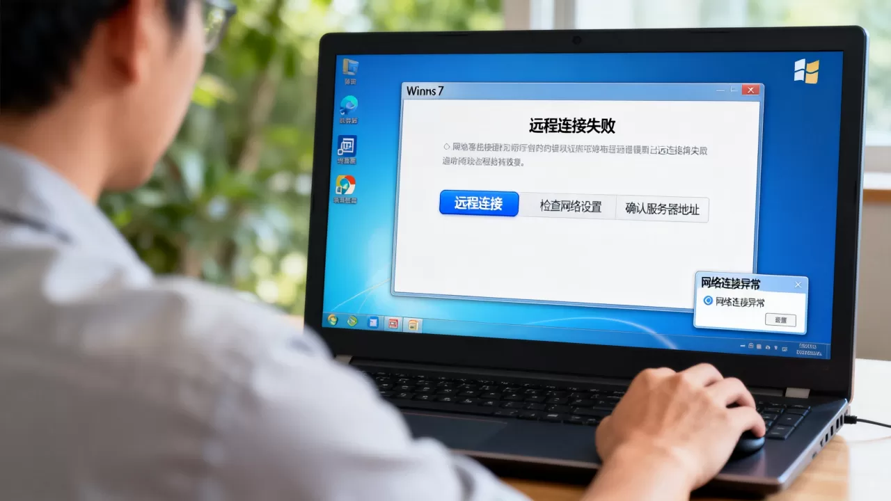Win7电脑打开远程连接服务器失败怎么办,是什么原因 Win7电脑打开远程连接服务器失败怎么办,是什么原因