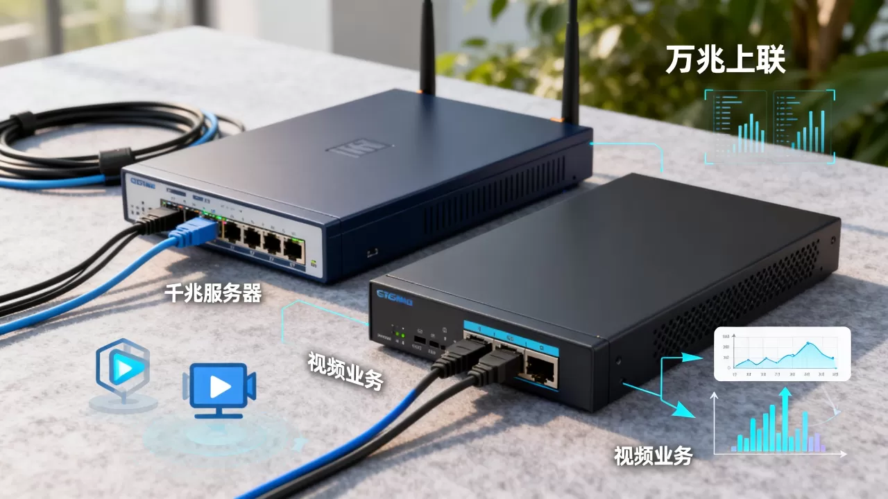 北京万兆上联和千兆服务器有什么区别?视频业务怎么选? 北京万兆上联和千兆服务器有什么区别?视频业务怎么选?