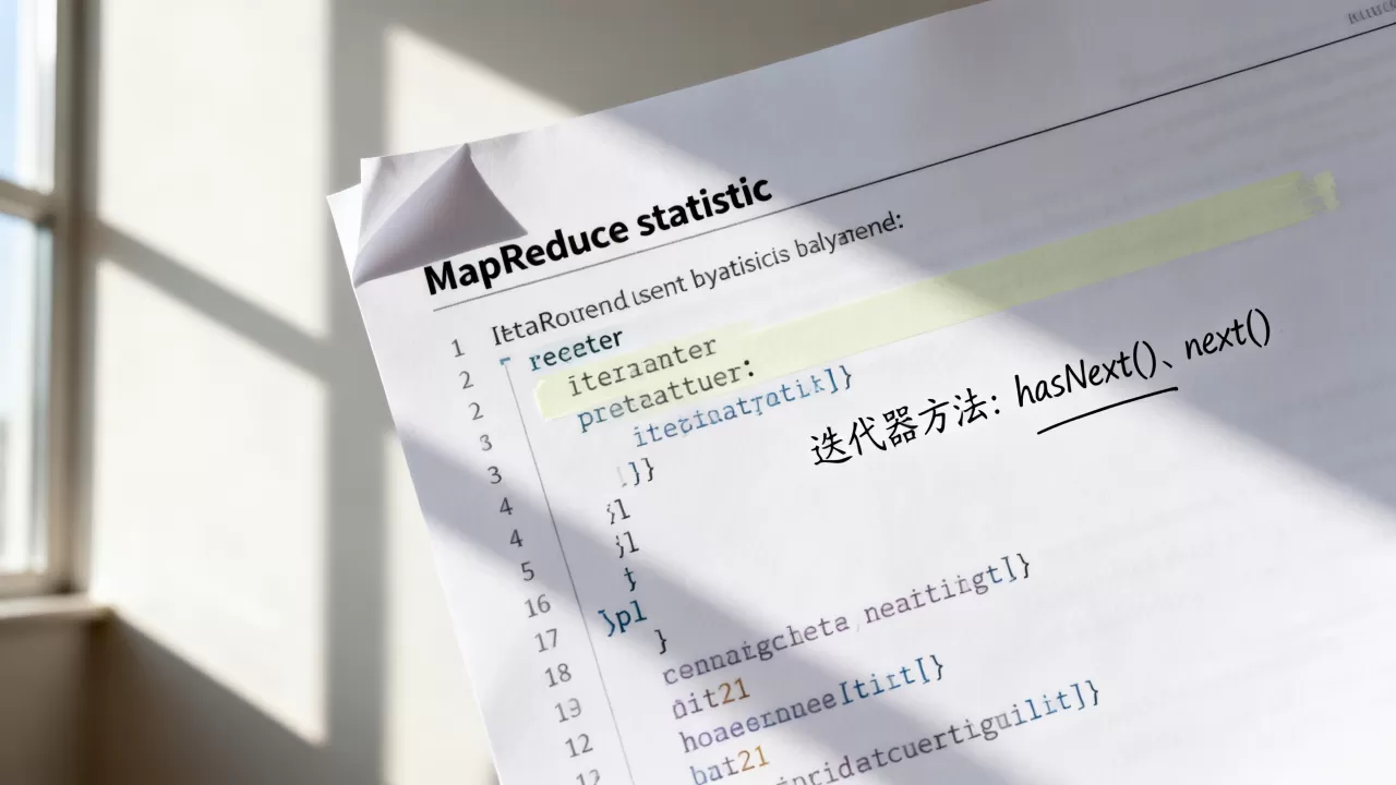MapReduce统计样例代码中迭代器如何使用,有哪些方法? MapReduce统计样例代码中迭代器如何使用,有哪些方法?