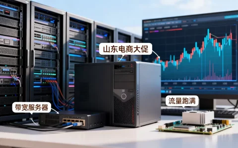 山东电商大促流量跑满，带宽服务器租多大多少钱？