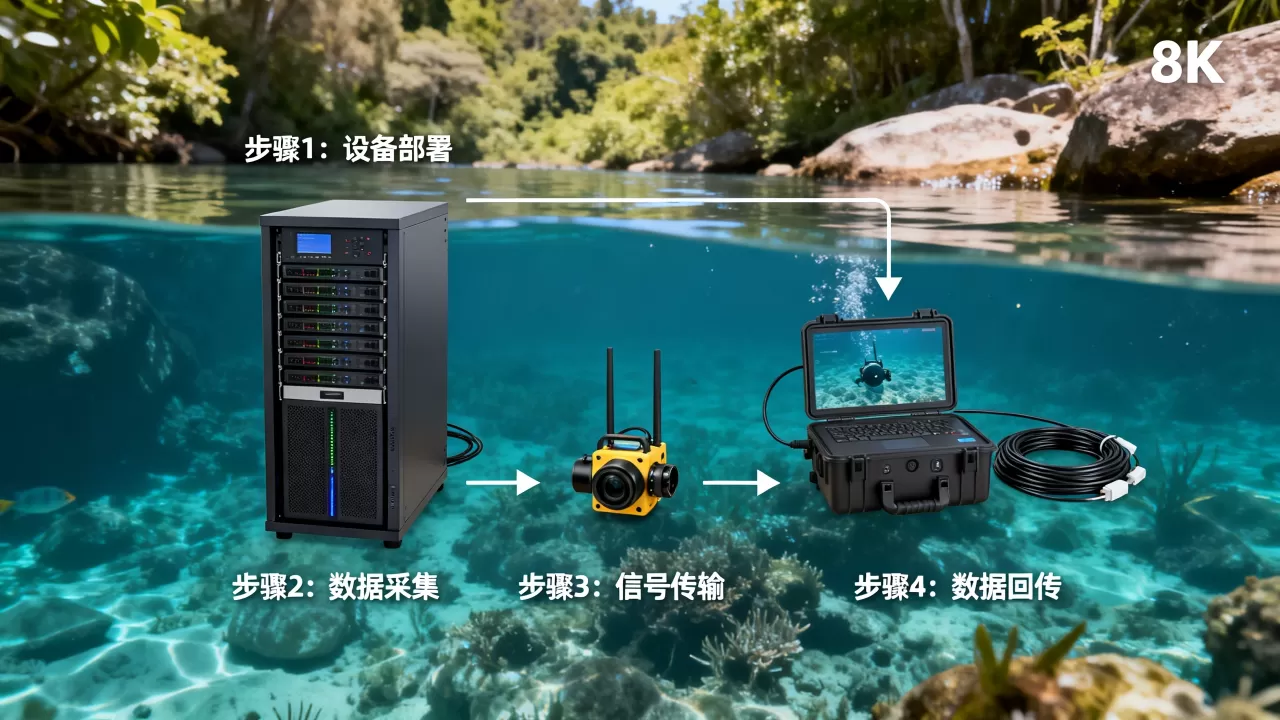 在烟台租大带宽服务器做水下视频回传流程是什么,多少钱 在烟台租大带宽服务器做水下视频回传流程是什么,多少钱