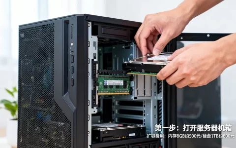 北京物理服务器扩容内存硬盘，操作流程第一步是什么？，多少钱？