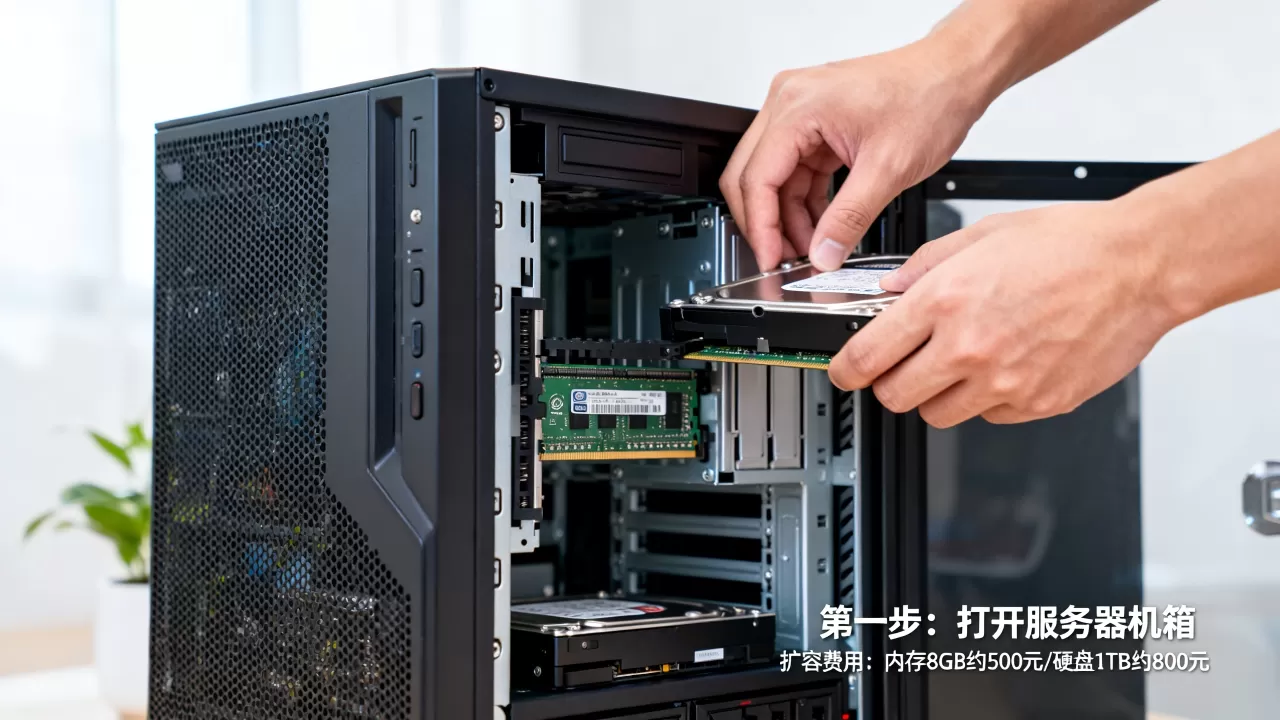 北京物理服务器扩容内存硬盘,操作流程第一步是什么?,多少钱? 北京物理服务器扩容内存硬盘,操作流程第一步是什么?,多少钱?