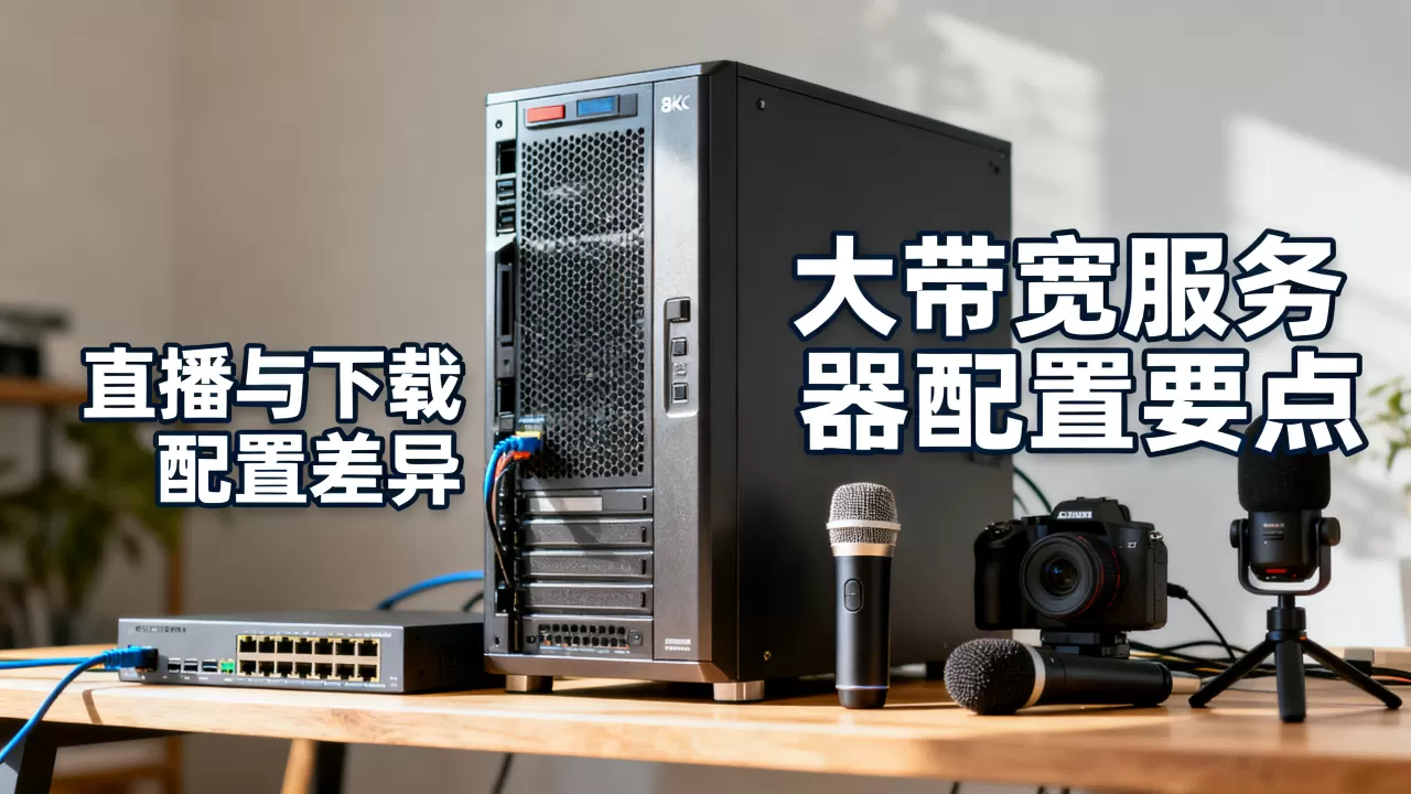 佛山直播类业务选大带宽服务器,配置思路和下载类不同 佛山直播类业务选大带宽服务器,配置思路和下载类不同