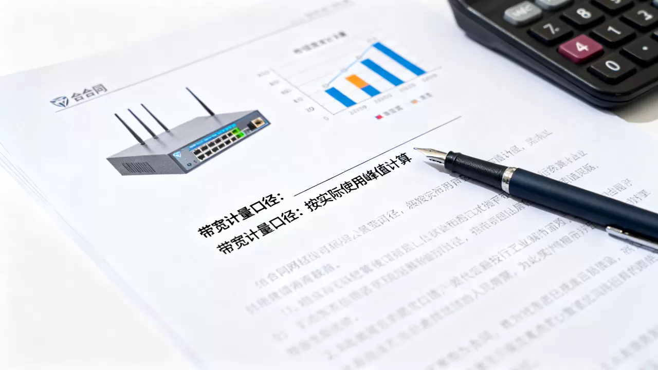 东莞大带宽租用签合同时,带宽计量口径要写明白 东莞大带宽租用签合同时,带宽计量口径要写明白