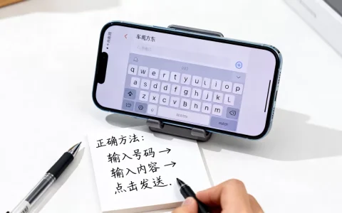 发短信到手机的正确方法是什么，有什么注意事项？