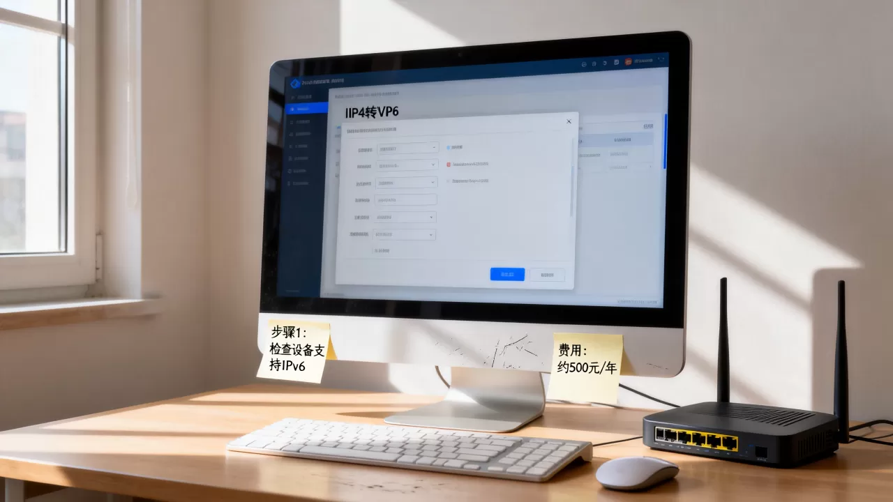 IPv4转IPv6怎么操作,需要多少钱? IPv4转IPv6怎么操作,需要多少钱?