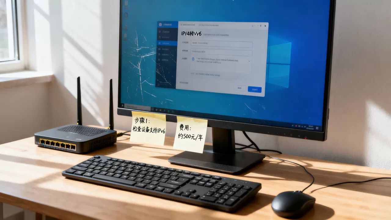 IPv4转IPv6怎么操作,需要多少钱? IPv4转IPv6怎么操作,需要多少钱?