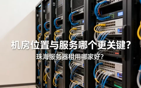 珠海服务器租用，机房位置和服务哪个关键？，哪家好？