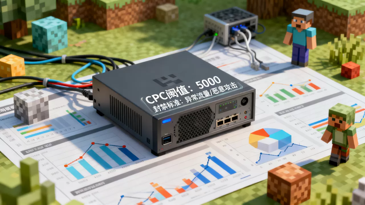 我的世界服务器超过多少cpc会被封,服务器封禁标准是什么 我的世界服务器超过多少cpc会被封,服务器封禁标准是什么