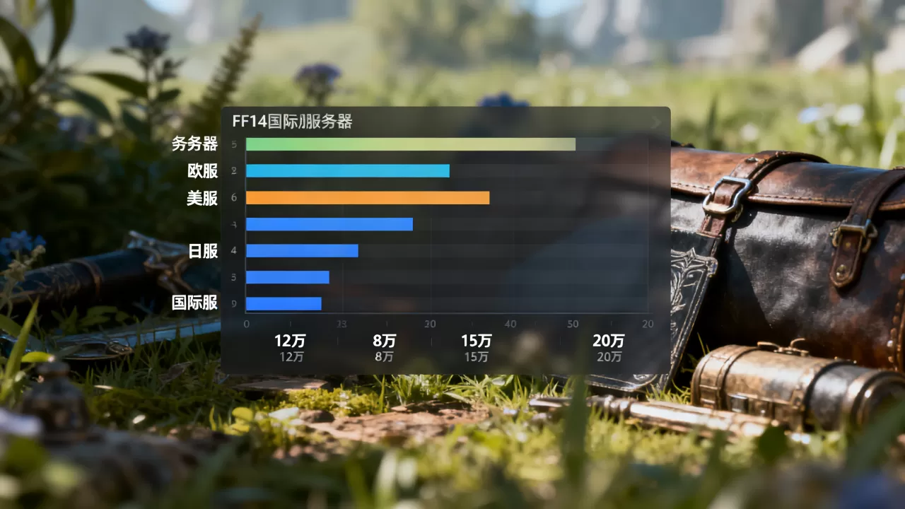 ff14国际服到底有哪些服务器,哪个服人最多? ff14国际服到底有哪些服务器,哪个服人最多?