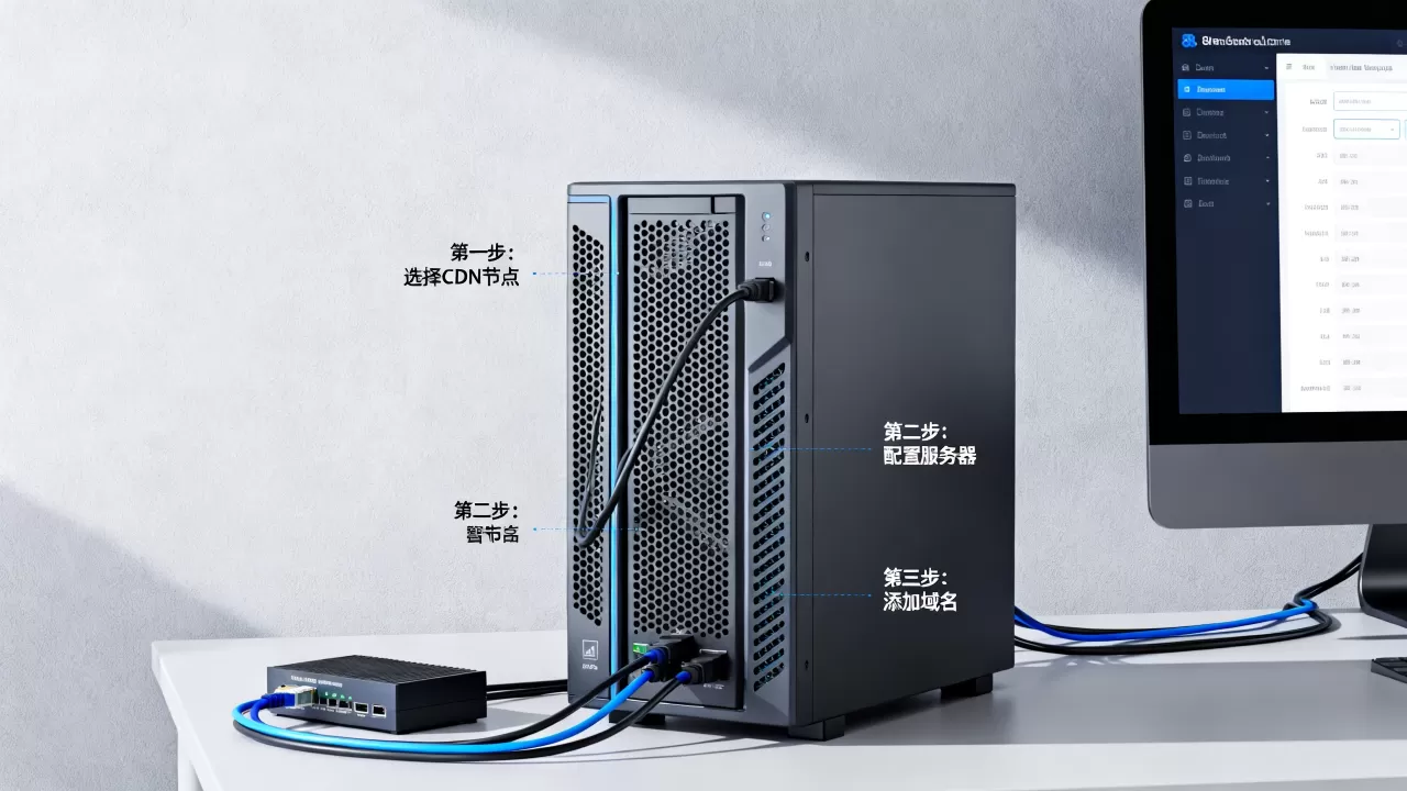 服务器里怎么装CDN节点加速?,怎么添加域名 服务器里怎么装CDN节点加速?,怎么添加域名