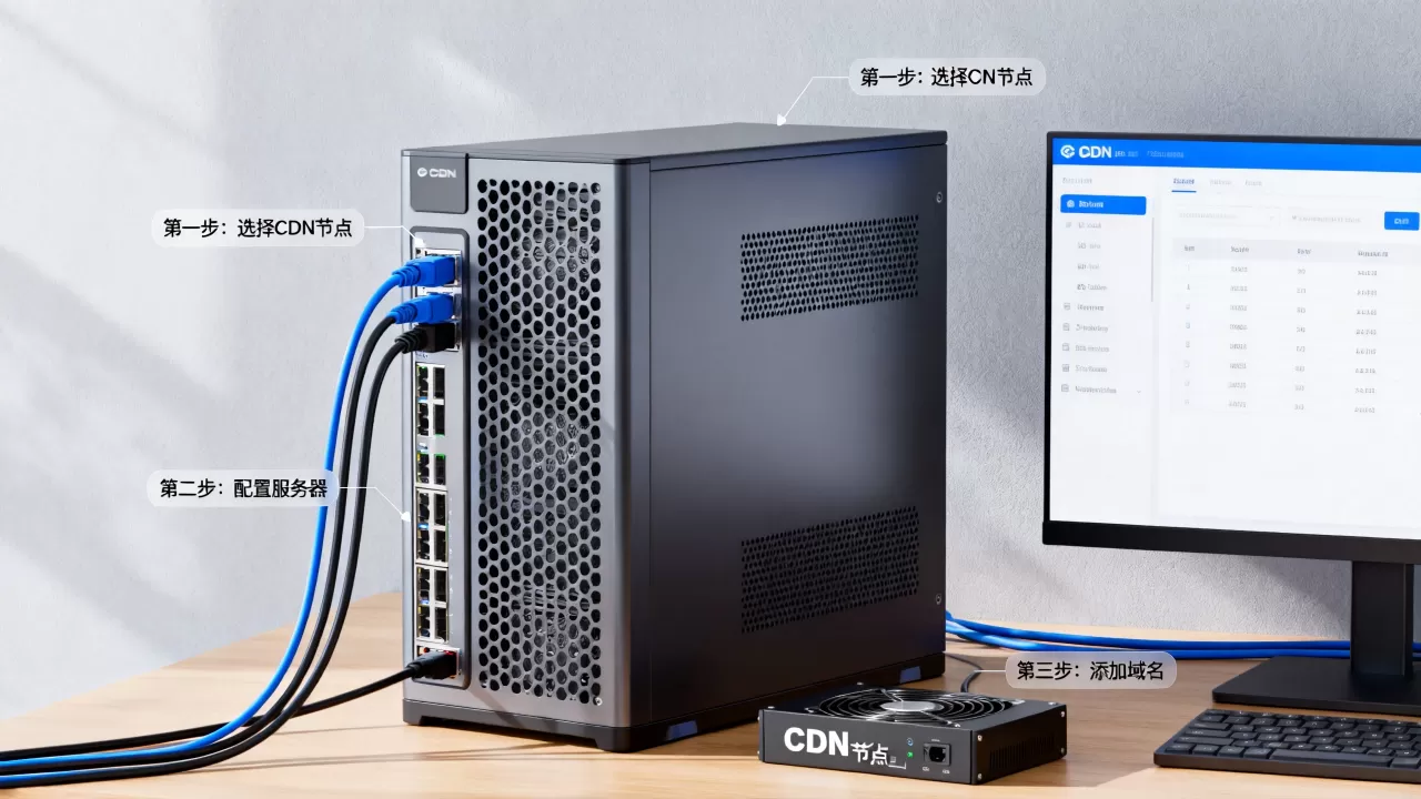 服务器里怎么装CDN节点加速?,怎么添加域名 服务器里怎么装CDN节点加速?,怎么添加域名