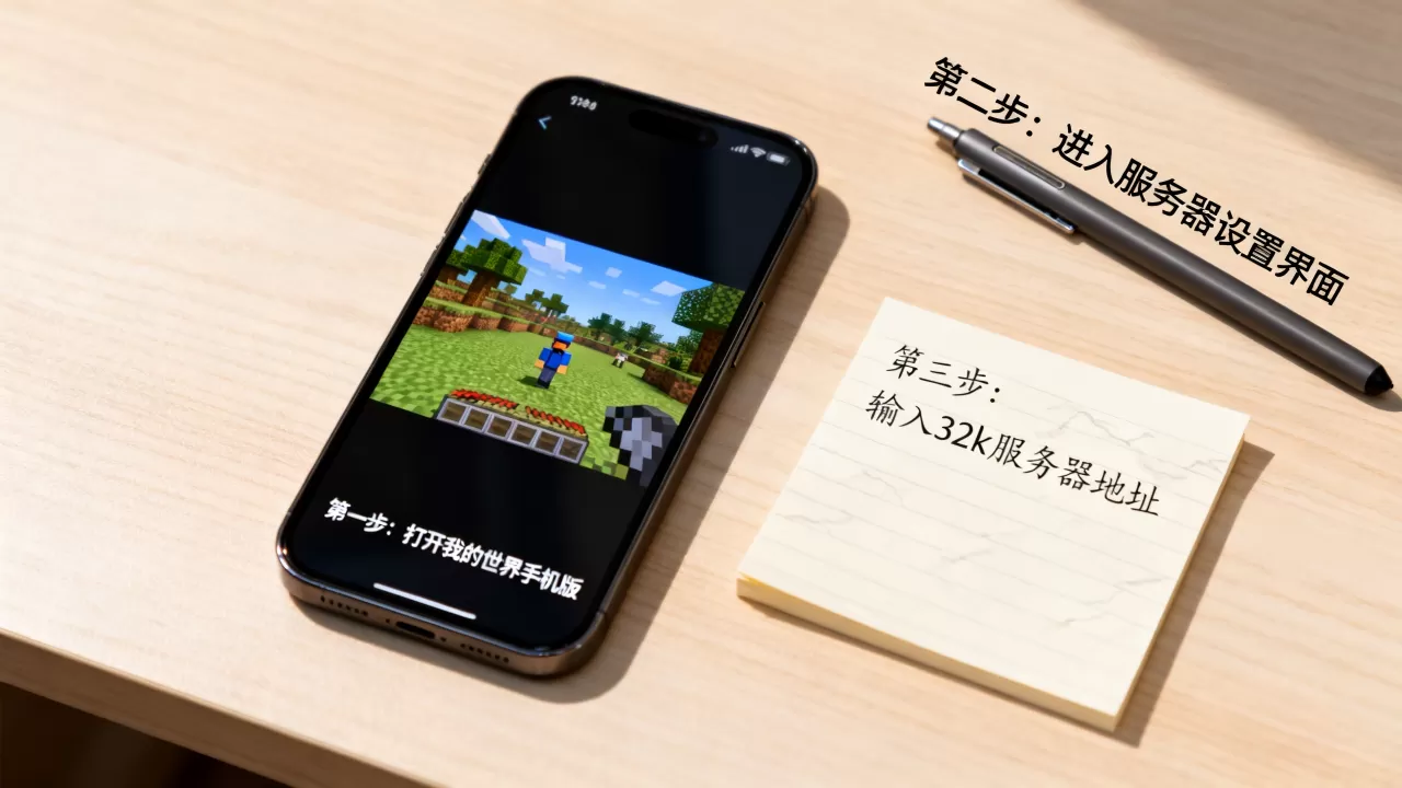 我的世界手机版32k服务器怎么弄,具体步骤是什么? 我的世界手机版32k服务器怎么弄,具体步骤是什么?