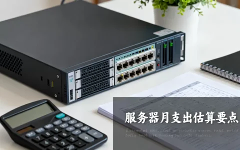 中小企业贵阳服务器月支出怎么估算，要点有哪些？