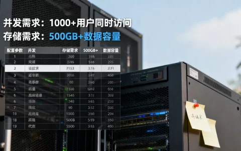 广东服务器租用怎么选配置，先盘清并发和存储需求