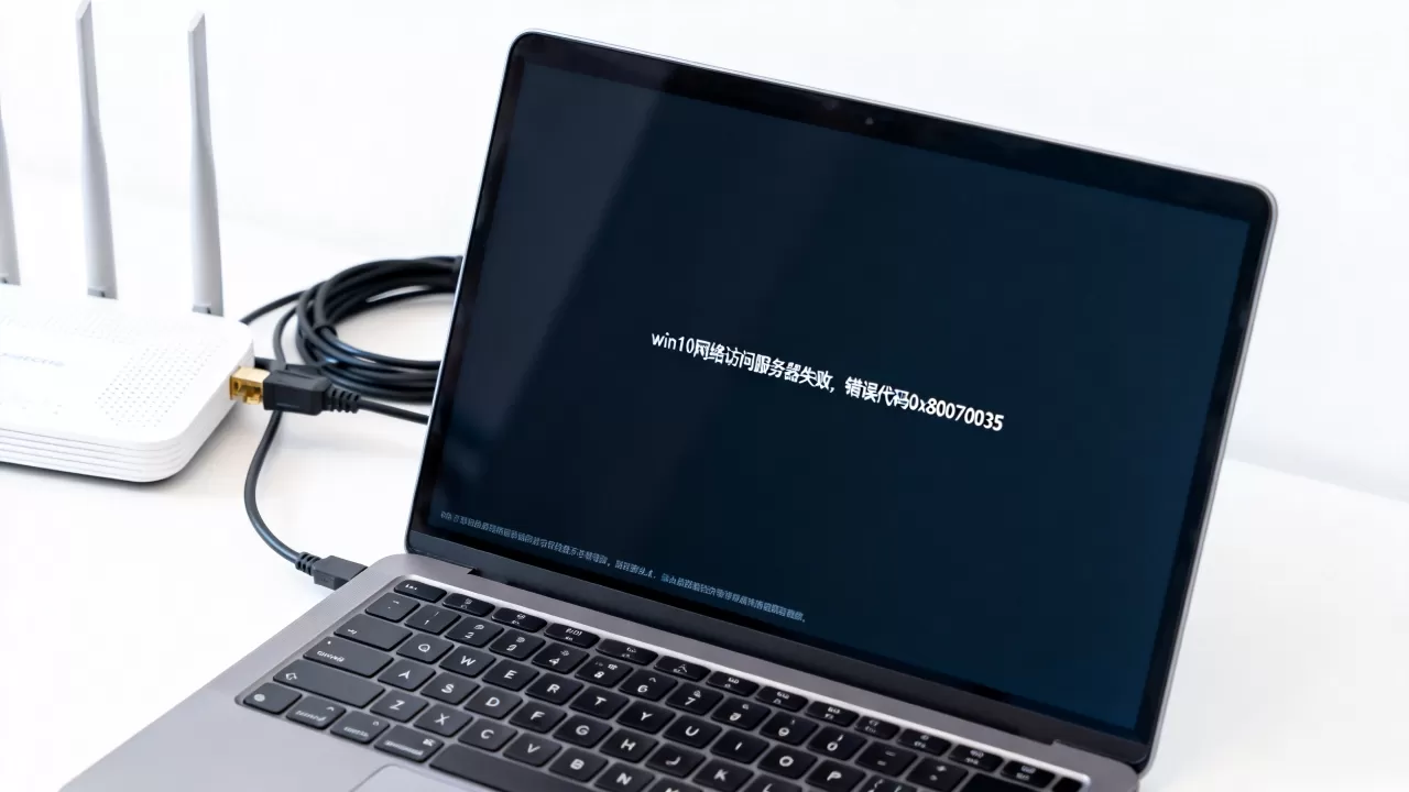 win10网络访问服务器失败怎么回事,错误代码0x80070035 win10网络访问服务器失败怎么回事,错误代码0x80070035