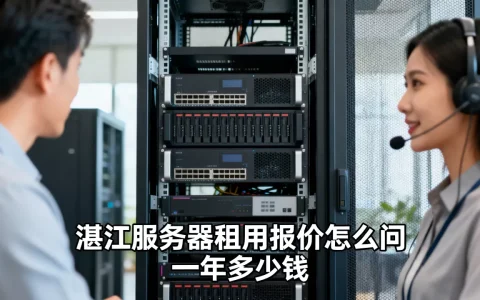 湛江服务器租用报价怎么问，一年多少钱？