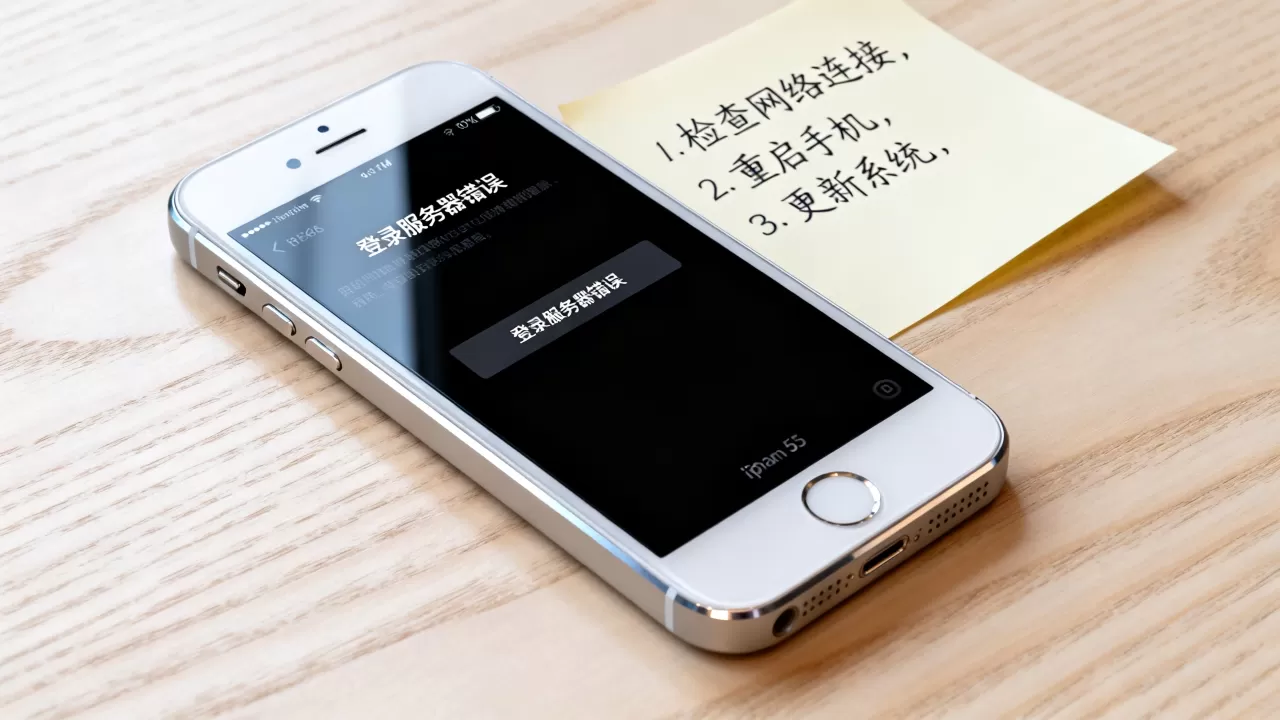 苹果5s登录不了服务器错误怎么回事,怎么解决 苹果5s登录不了服务器错误怎么回事,怎么解决