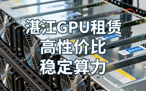 湛江GPU算力服务器怎么租更便宜，哪家好？