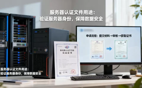 你了解服务器认证文件有什么用途吗，如何申请获取？
