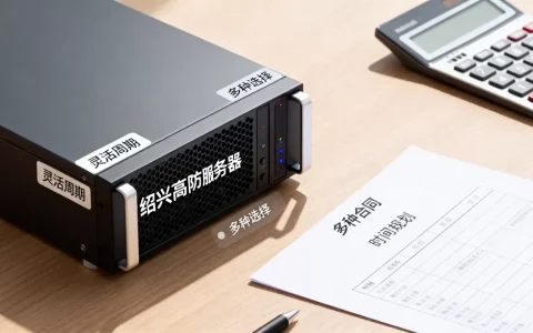 绍兴高防服务器租赁周期怎么定才灵活，有哪些选择？