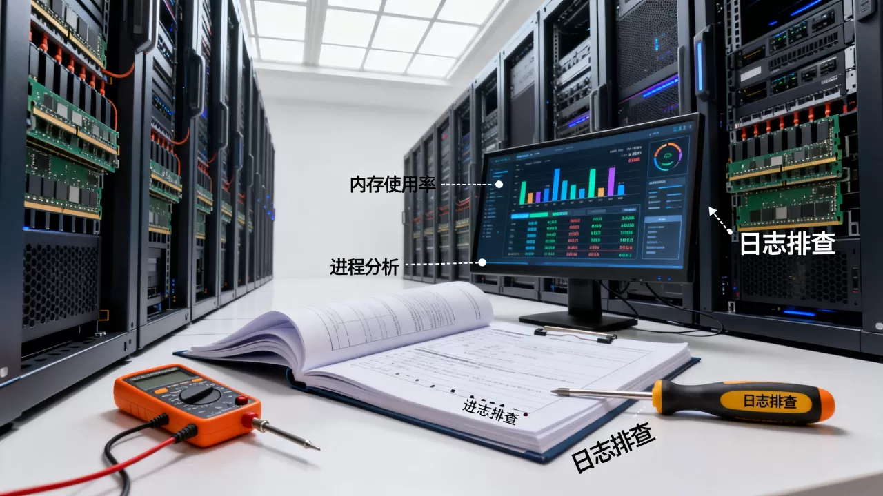 服务器端内存不足如何快速排查,常见原因有哪些? 服务器端内存不足如何快速排查,常见原因有哪些?