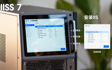 iis 7服务器json配置视图_安装IIS