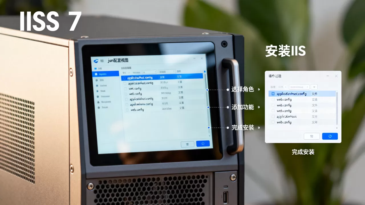 iis 7服务器json配置视图_安装IIS iis 7服务器json配置视图_安装IIS