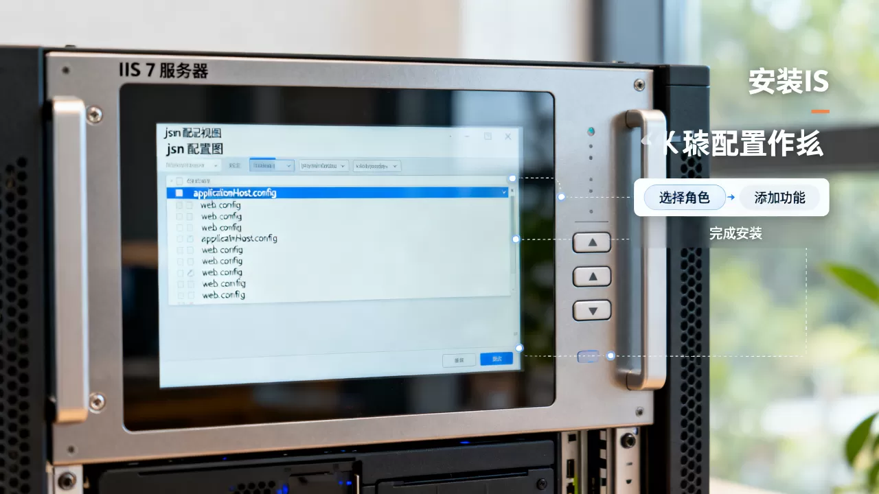 iis 7服务器json配置视图_安装IIS iis 7服务器json配置视图_安装IIS