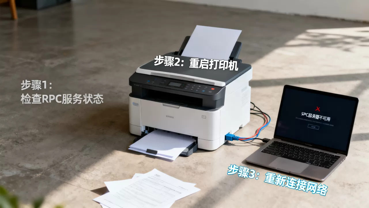 打印机显示RPC服务器不可用怎么办,怎么修复 打印机显示RPC服务器不可用怎么办,怎么修复