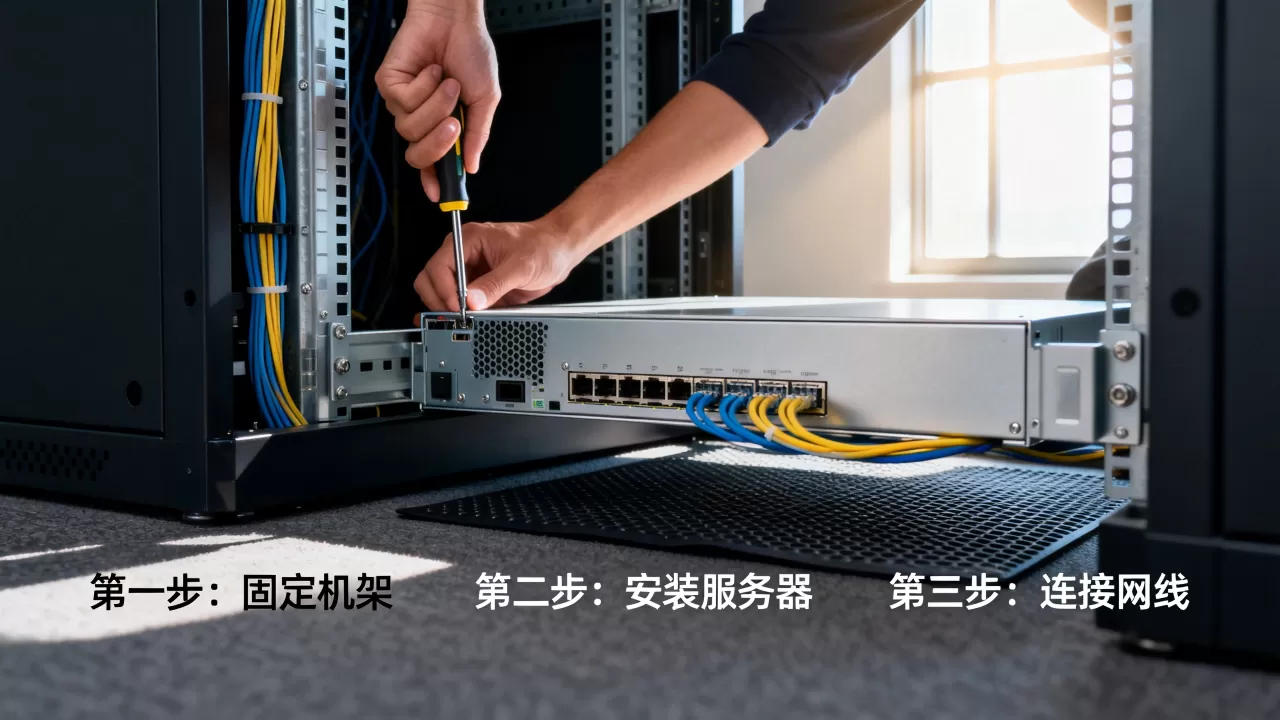 服务器如何架设,上架设备怎么操作? 服务器如何架设,上架设备怎么操作?