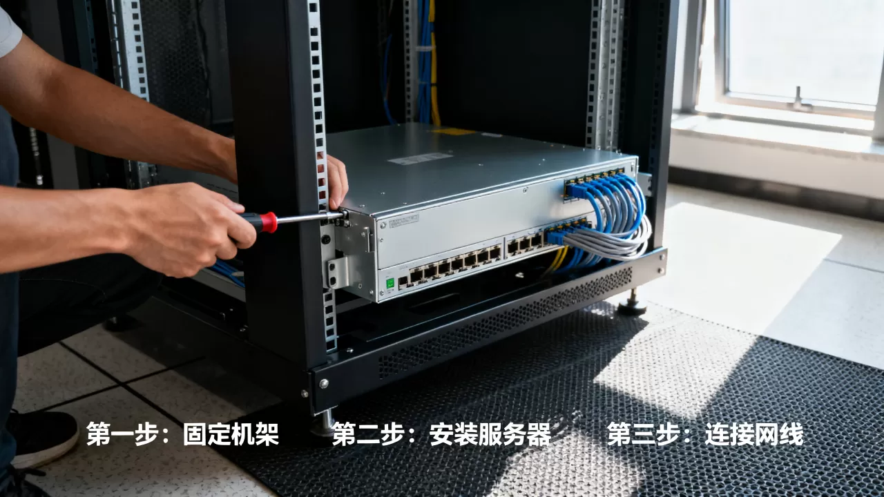 服务器如何架设,上架设备怎么操作? 服务器如何架设,上架设备怎么操作?