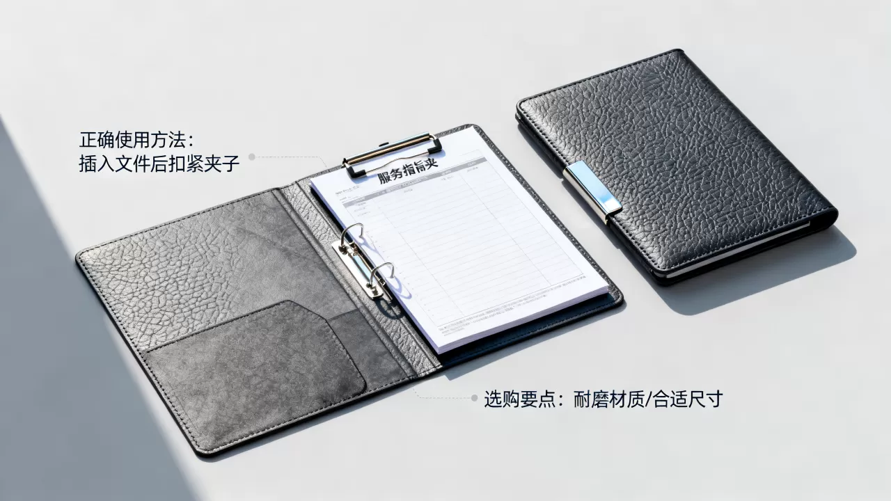 服务指南夹的正确使用方法是什么?,如何选购? 服务指南夹的正确使用方法是什么?,如何选购?