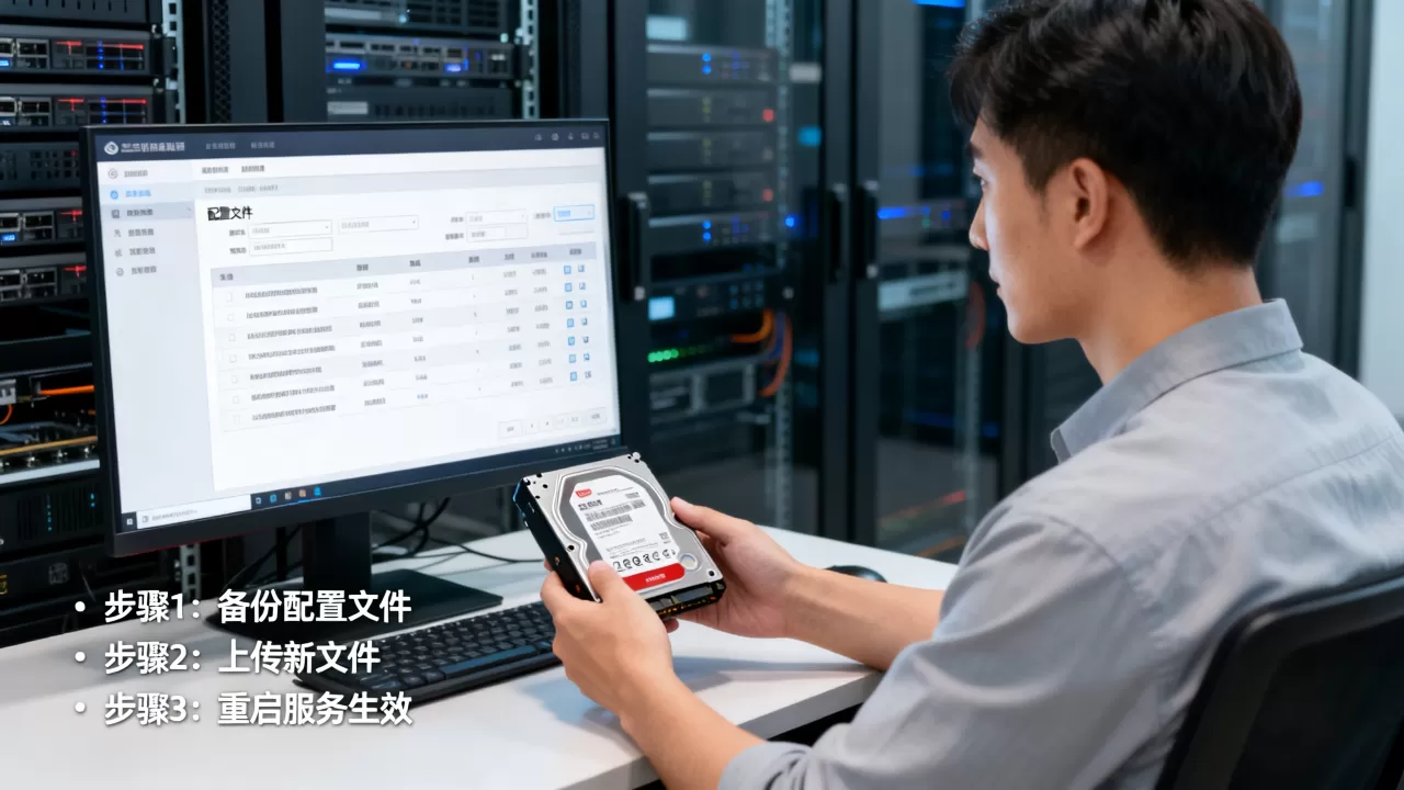 服务器更新配置文件怎么操作?,更新配置文件如何生效 服务器更新配置文件怎么操作?,更新配置文件如何生效