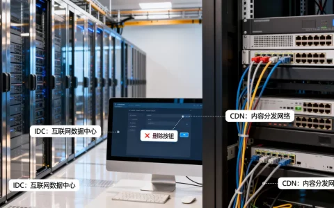IDC和CDN究竟是什么意思？删除按钮的作用是什么？