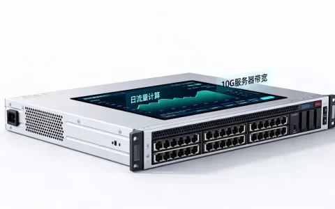 10g服务器带宽一天跑多少流量