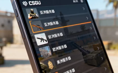 虚幻四csgo手游有哪些服务器