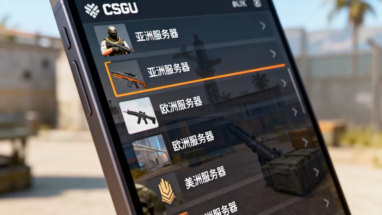 虚幻四csgo手游有哪些服务器 虚幻四csgo手游有哪些服务器