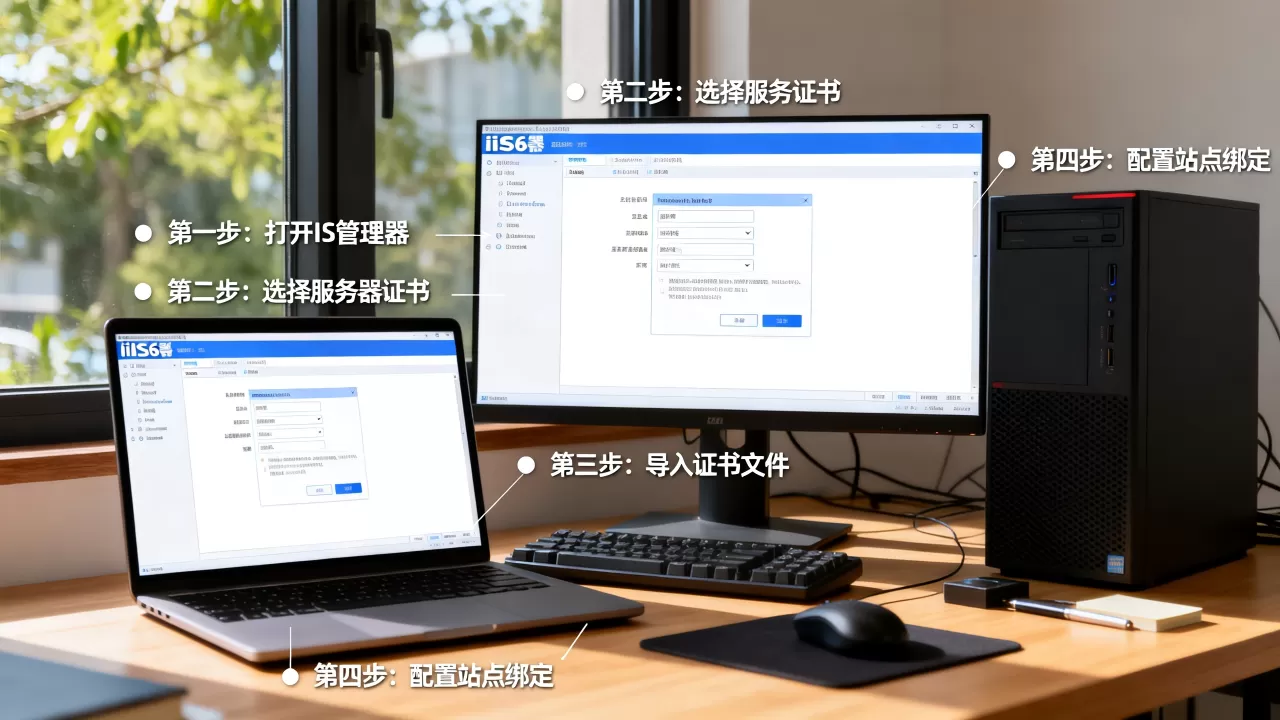 如何配置iis6服务器证书?,有哪些步骤? 如何配置iis6服务器证书?,有哪些步骤?