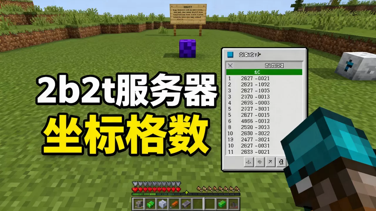 我的世界2b2t服务器到底有多少格,你知道吗 我的世界2b2t服务器到底有多少格,你知道吗