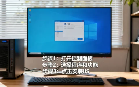iis到底算不算服务器，怎么正确安装IIS？